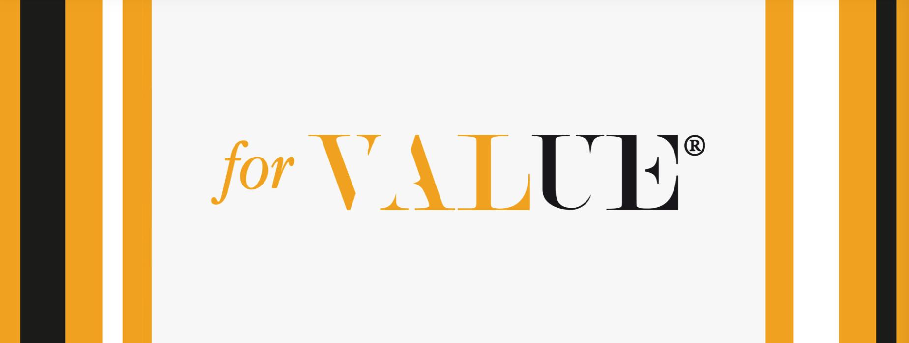 Copertina di for VALUE